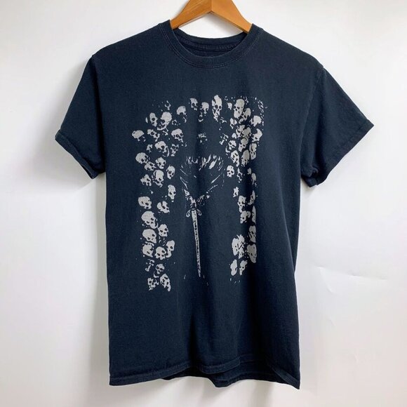 Post Malone Men's Hollywood's Bleeding 2019 Concert Tour Double Sided Tee Size M - Picture 1 of 10